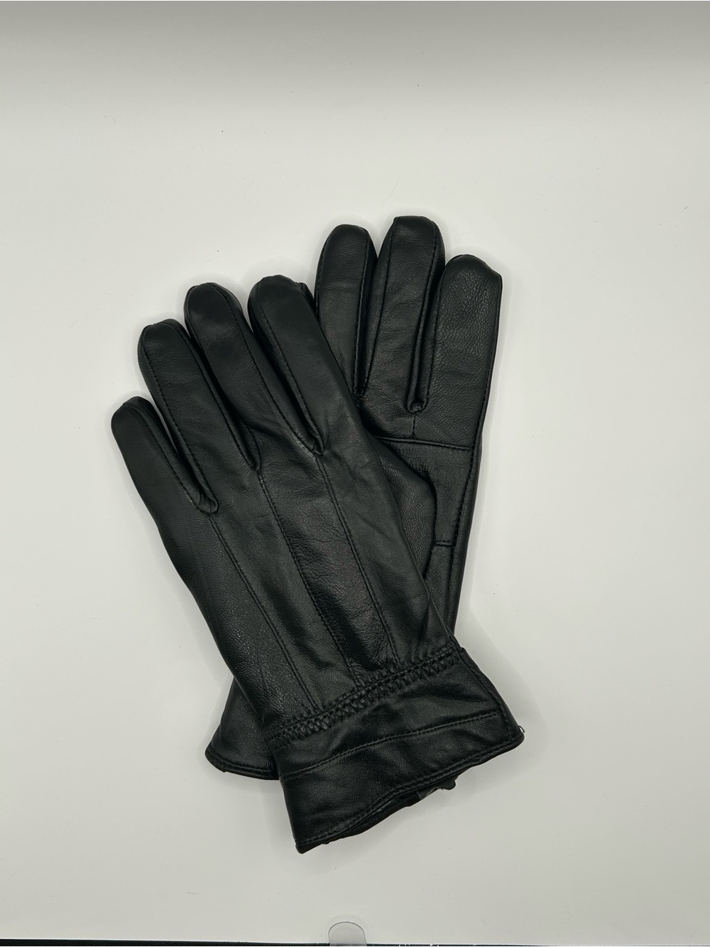 3M Thinsulate Black Leather Women's Gloves